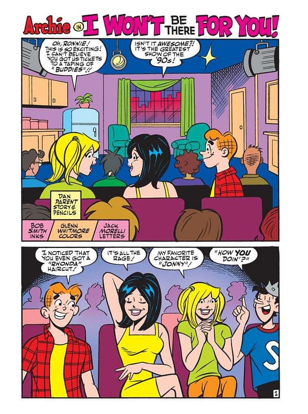 Interior preview page from Archie Milestones Jumbo Digest #14: Best of the 1990s