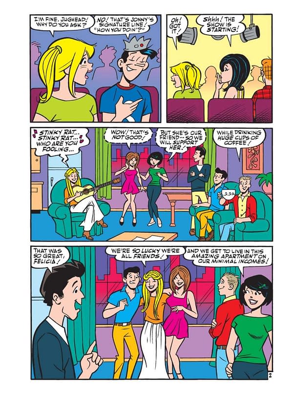 Interior preview page from Archie Milestones Jumbo Digest #14: Best of the 1990s