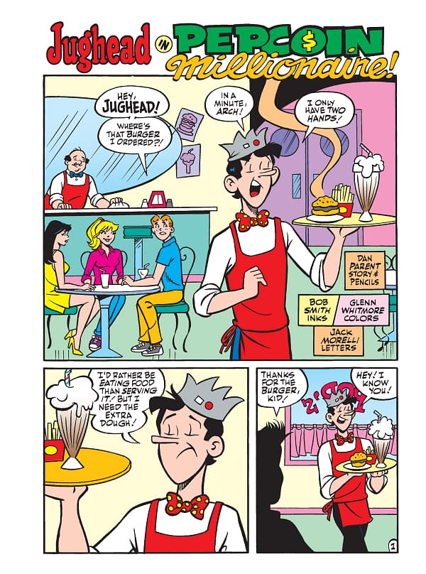 World of Archie Jumbo Comics Digest #119 Preview: Cryptobrony Jughead