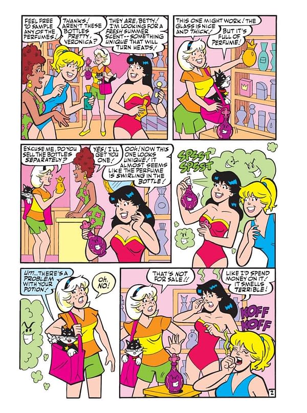 Interior preview page from Betty & Veronica Jumbo Comics Digest #304