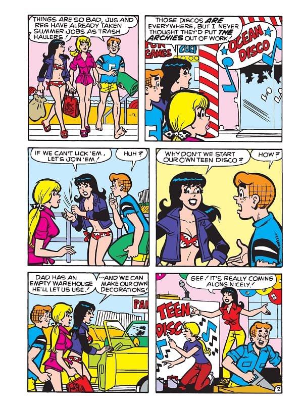 Interior preview page from Archie Milestones Jumbo Digest #15: The Best of the 1970s