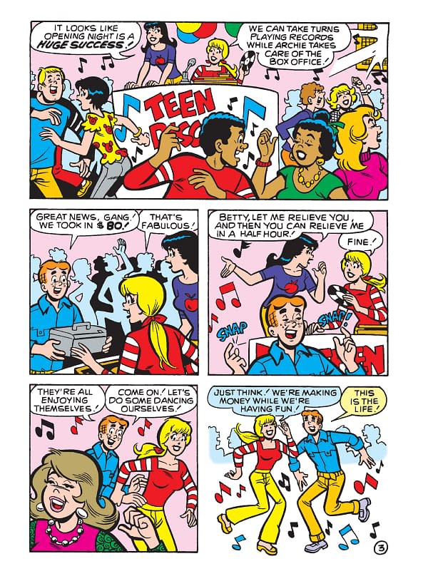 Interior preview page from Archie Milestones Jumbo Digest #15: The Best of the 1970s