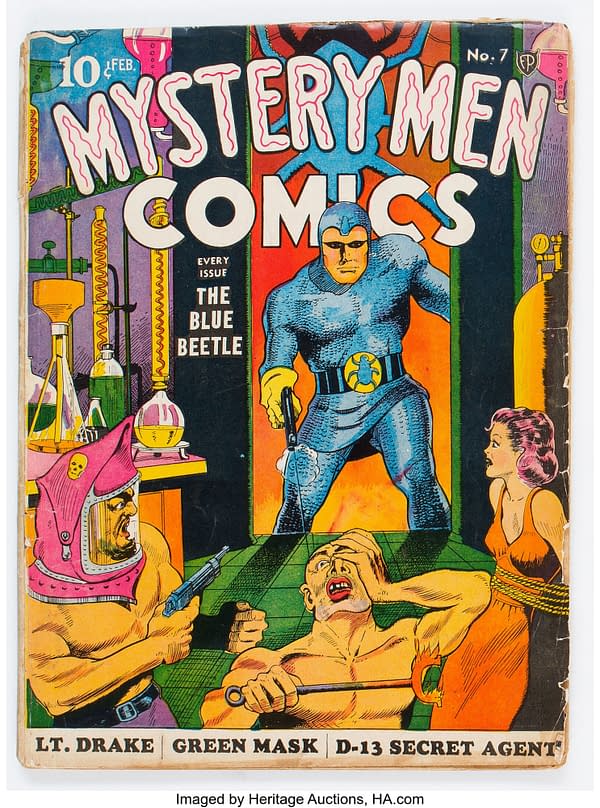 Mystery Men Comics #7 (Fox, 1940)