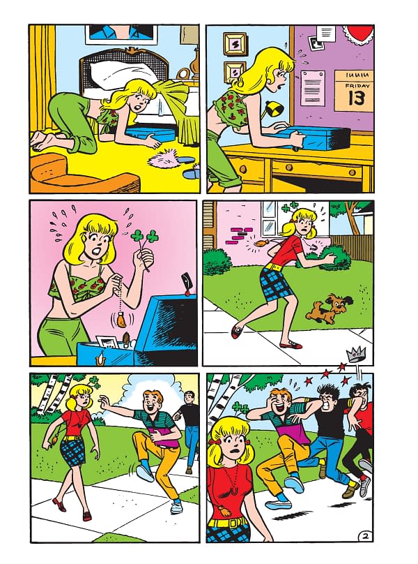 Interior preview page from World of Betty & Veronica Jumbo Comics Digest #17