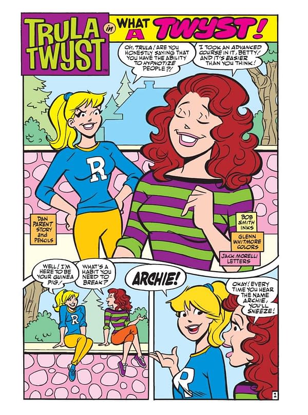 Interior preview page from Archie Jumbo Comics Digest #332