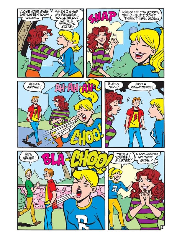 Interior preview page from Archie Jumbo Comics Digest #332
