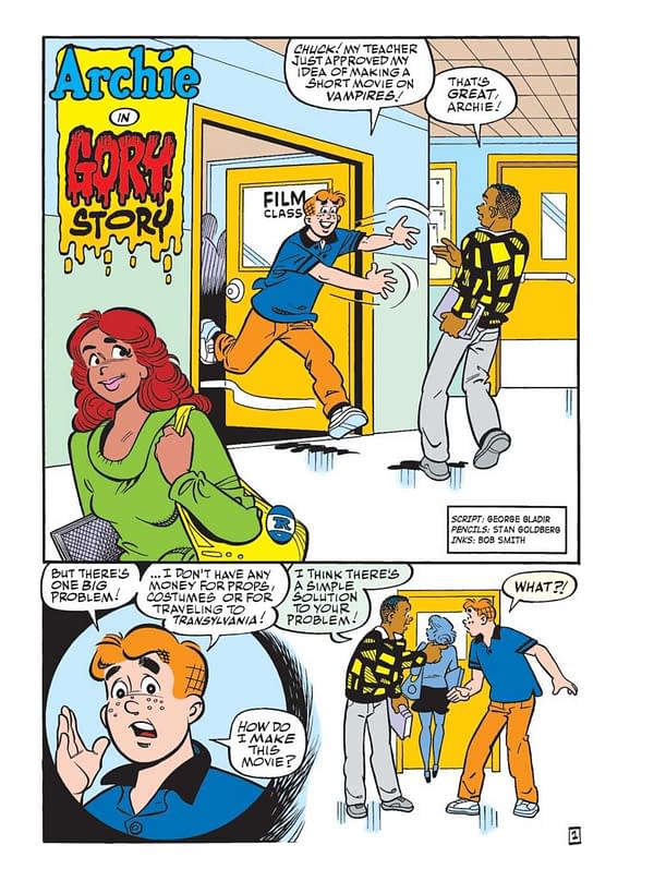 Interior preview page from World of Archie Jumbo Comics Digest #123