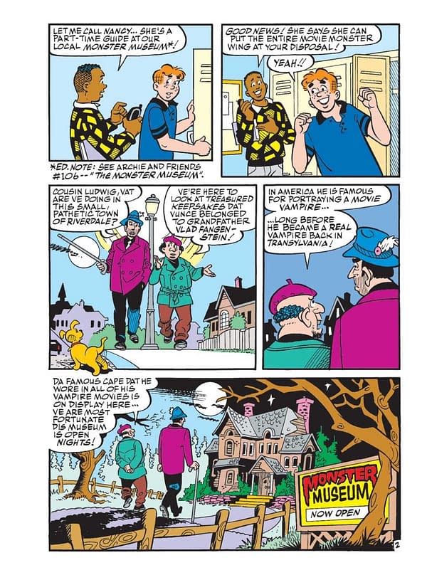 Interior preview page from World of Archie Jumbo Comics Digest #123