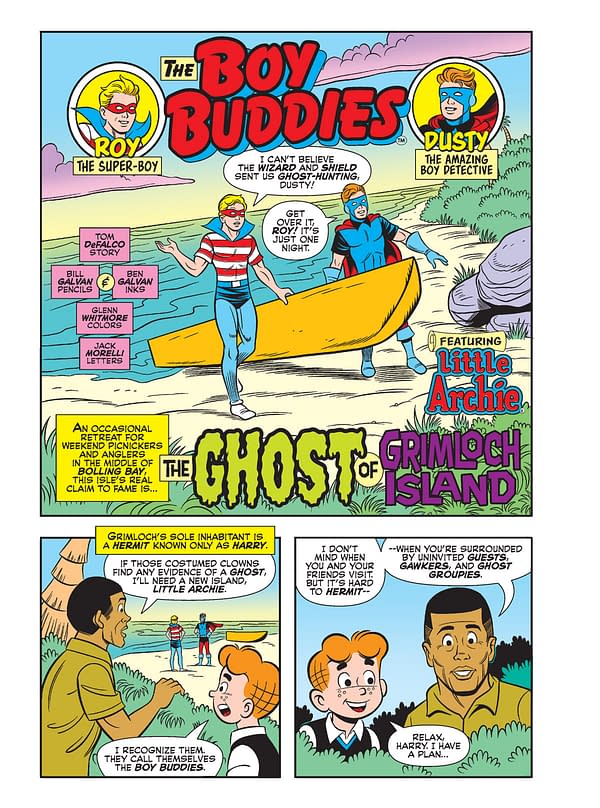 Interior preview page from Archie Jumbo Comics Digest #337