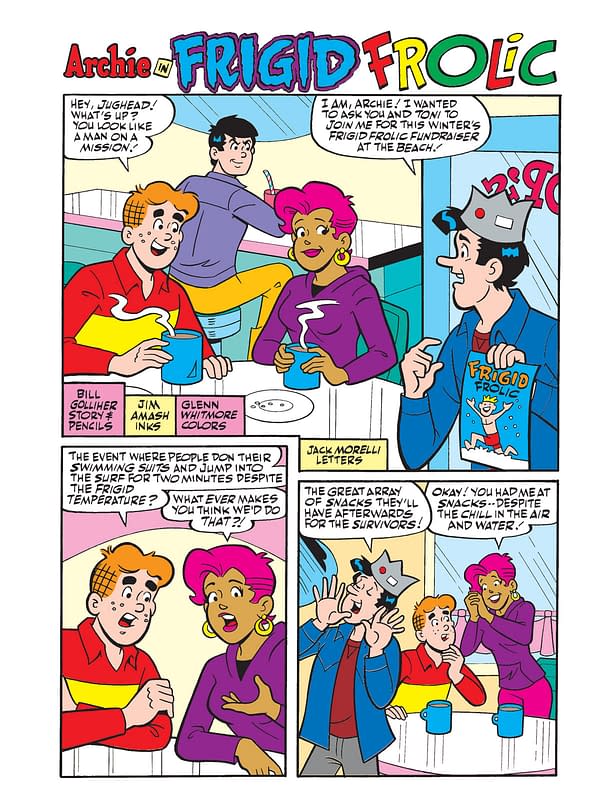 Interior preview page from World of Archie Jumbo Comics Digest #126