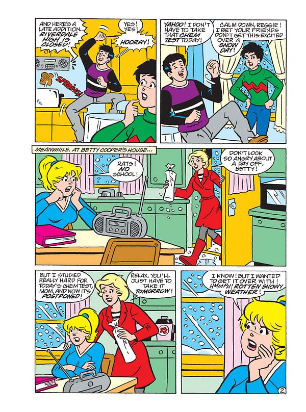 Interior preview page from World of Archie Jumbo Comics Digest #126
