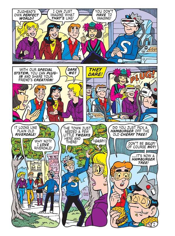 Interior preview page from Archie Milestones Jumbo Digest #18: Jughead's Guide To Life
