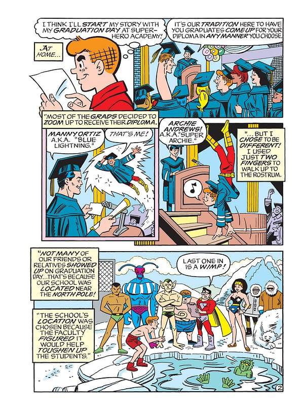 Interior preview page from World of Archie Jumbo Comics Digest #127