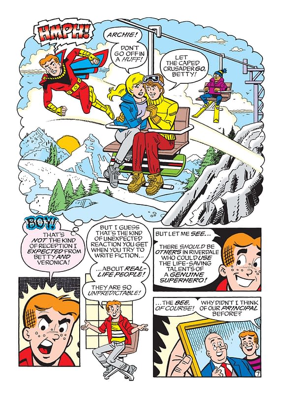Interior preview page from World of Archie Jumbo Comics Digest #127