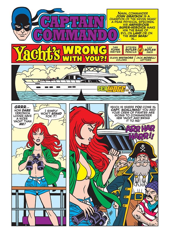 Interior preview page from World of Betty and Veronica Jumbo Comics Digest #23
