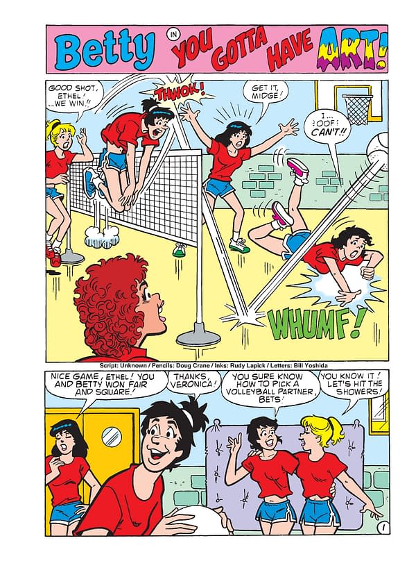 Interior preview page from World of Betty and Veronica Jumbo Comics Digest #23
