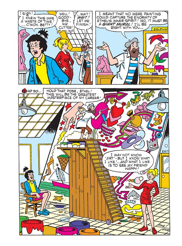 Interior preview page from World of Betty and Veronica Jumbo Comics Digest #23