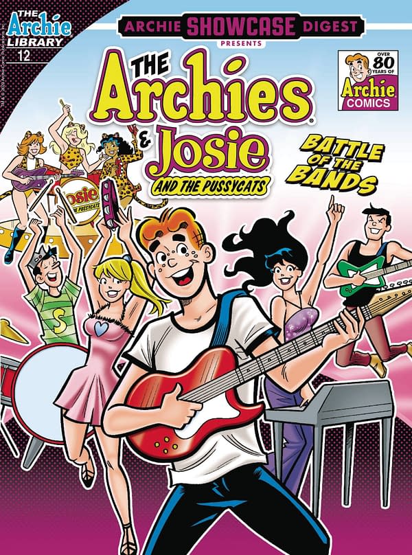 Cover image for Archie Showcase Digest #12: The Archies/Josie & The Pussycats