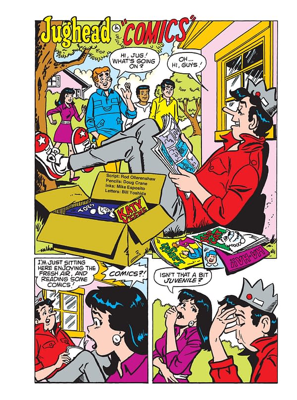 Interior preview page from Archie Showcase Jumbo Digest #13: Comic Shop Chaos