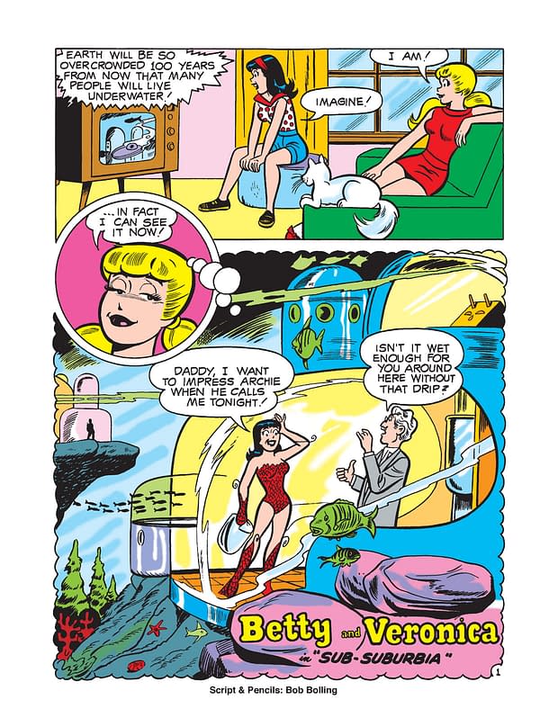 Interior preview page from Betty and Veronica Jumbo Comics Digest #314