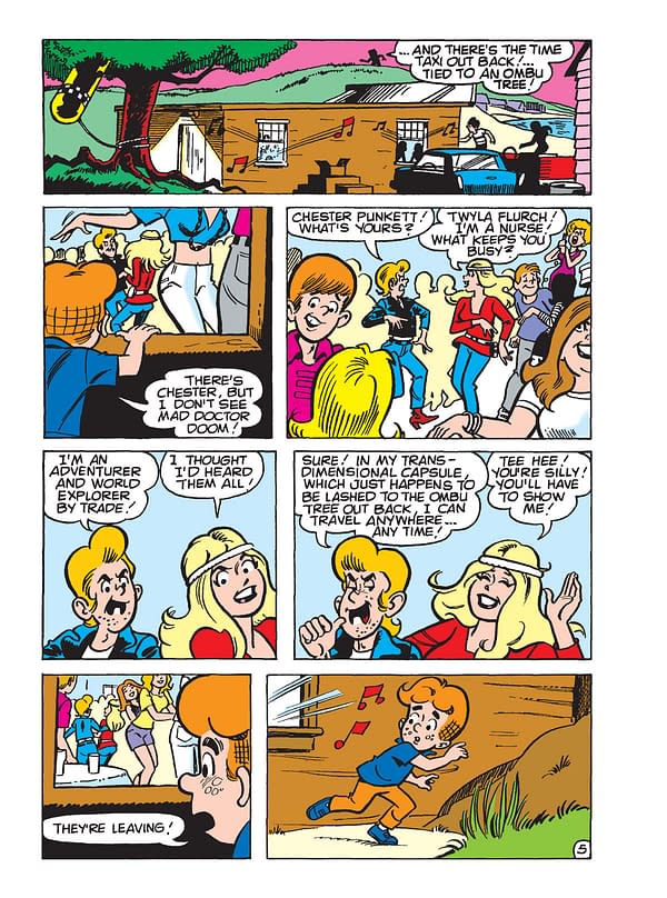 Interior preview page from Archie Jumbo Comics Digest #341
