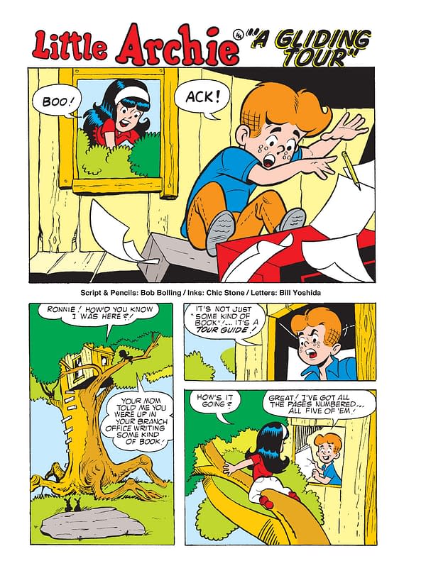 Interior preview page from Archie Jumbo Comics Digest #342