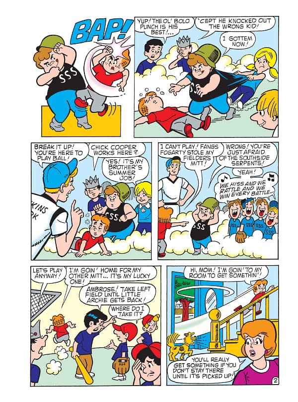Interior preview page from World Of Archie Jumbo Comics Digest #132