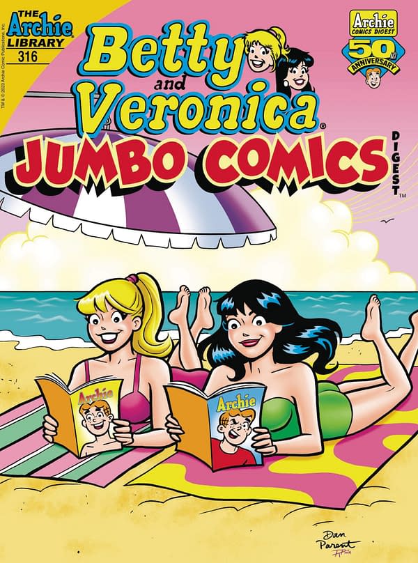 Cover image for Betty And Veronica Jumbo Comics Digest #316