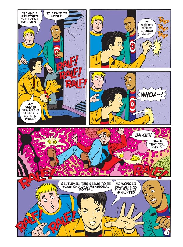 Interior preview page from World of Archie Jumbo Comics Digest #133