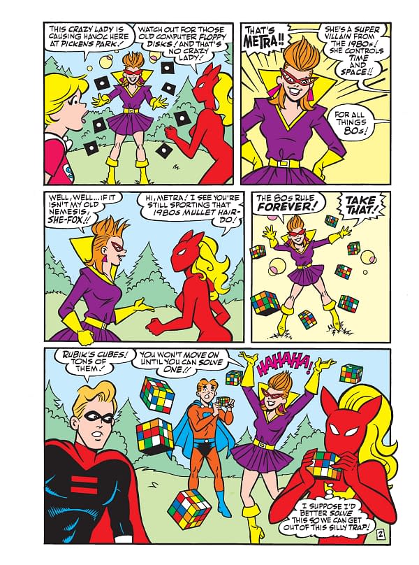 Interior preview page from World of Archie Jumbo Comics Digest #133