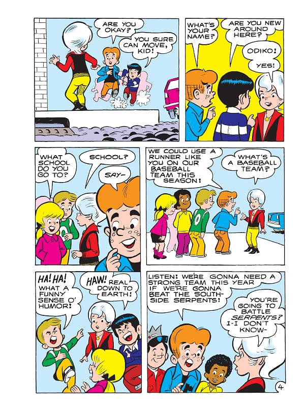Interior preview page from World of Archie Jumbo Comics Digest #133