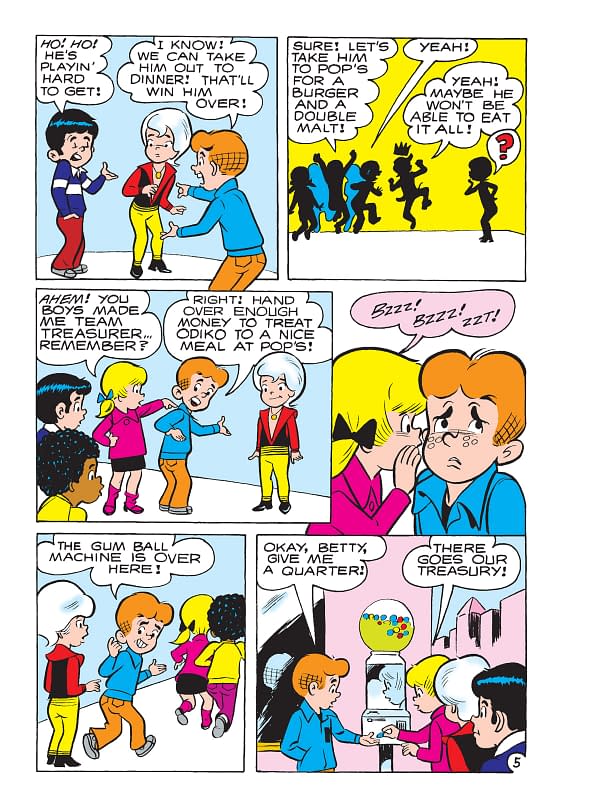 Interior preview page from World of Archie Jumbo Comics Digest #133