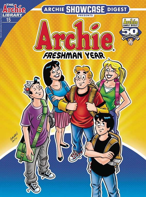 Cover image for Archie Showcase Jumbo Digest #15: Freshman Year