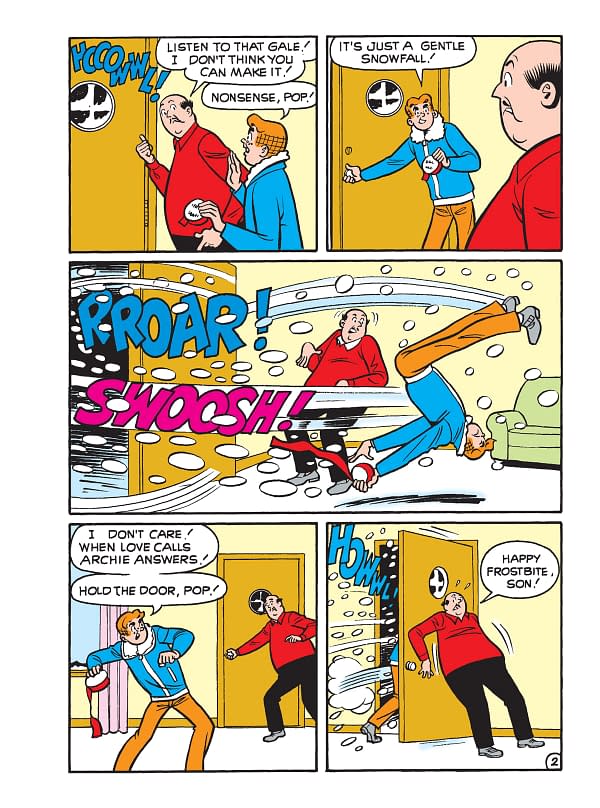 Interior preview page from Archie Jumbo Comics Digest #345