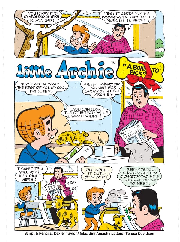 Interior preview page from Archie Jumbo Comics Digest #346