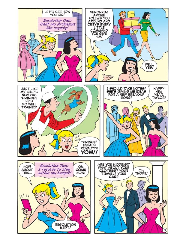 Interior preview page from Betty and Veronica Jumbo Comics Digest #320