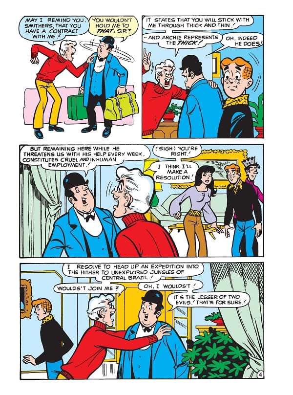 Interior preview page from World of Archie Jumbo Comics Digest #136