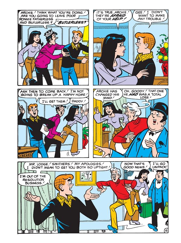 Interior preview page from World of Archie Jumbo Comics Digest #136