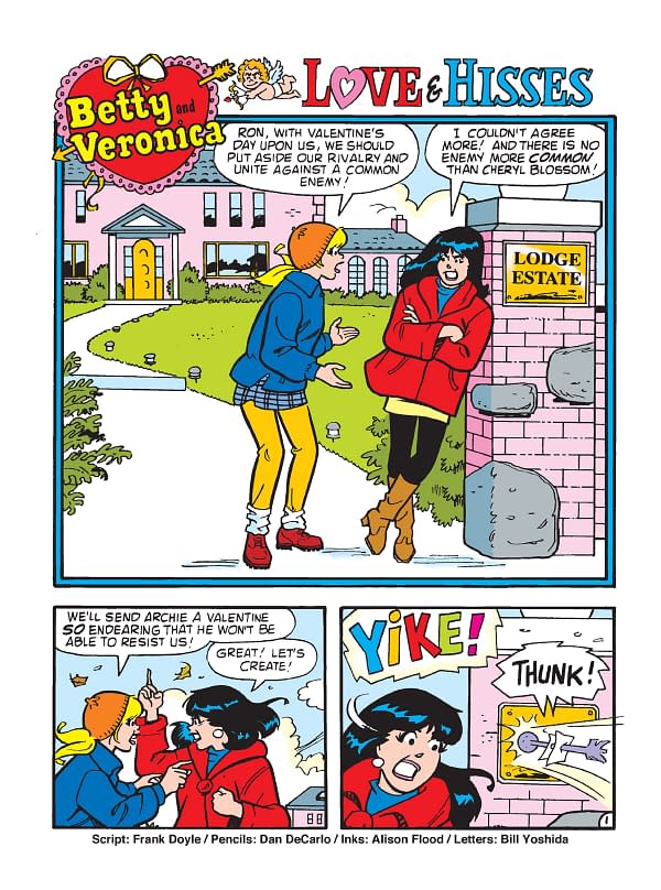 Interior preview page from Archie Showcase Digest #17: Archie's Valentine's Special