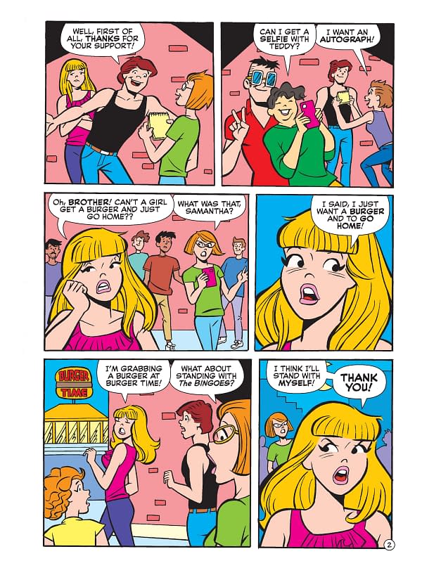 Interior preview page from Archie Jumbo Comics Digest #348