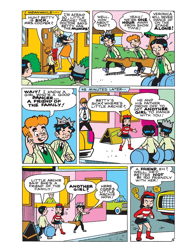 Interior preview page from Archie Jumbo Comics Digest #348
