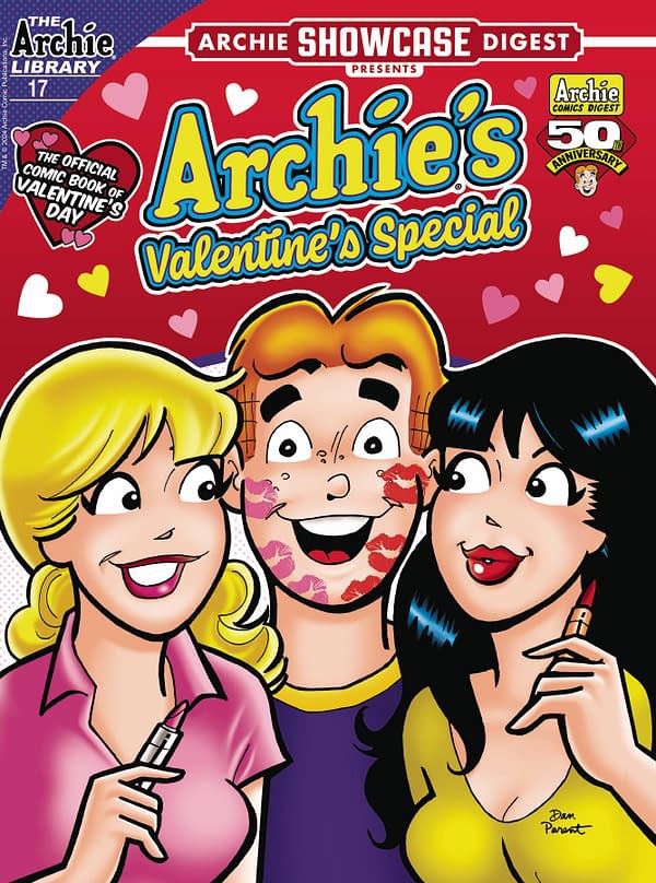 Cover image for Archie Showcase Digest #17: Archie's Valentine's Special