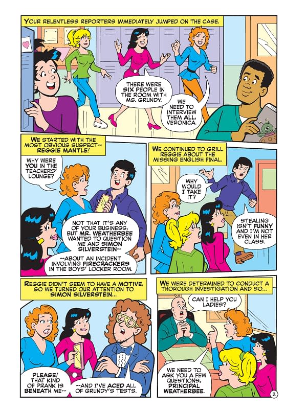 Interior preview page from Betty and Veronica Jumbo Comics Digest #322