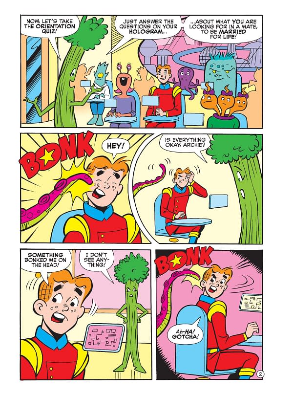 Interior preview page from Archie Jumbo Comics Digest #349