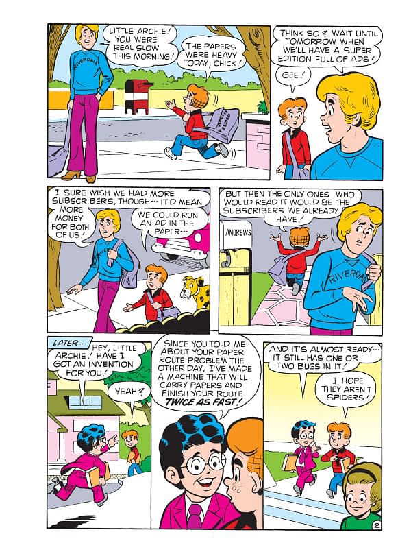 Interior preview page from World of Archie Jumbo Comics Digest #139