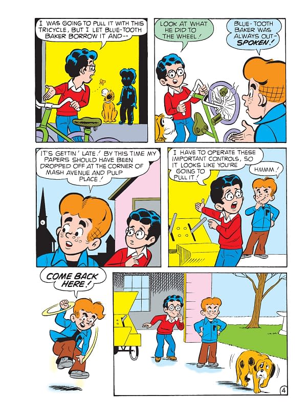 Interior preview page from World of Archie Jumbo Comics Digest #139