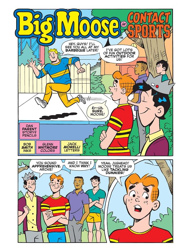 Interior preview page from Archie Jumbo Comics Digest #350