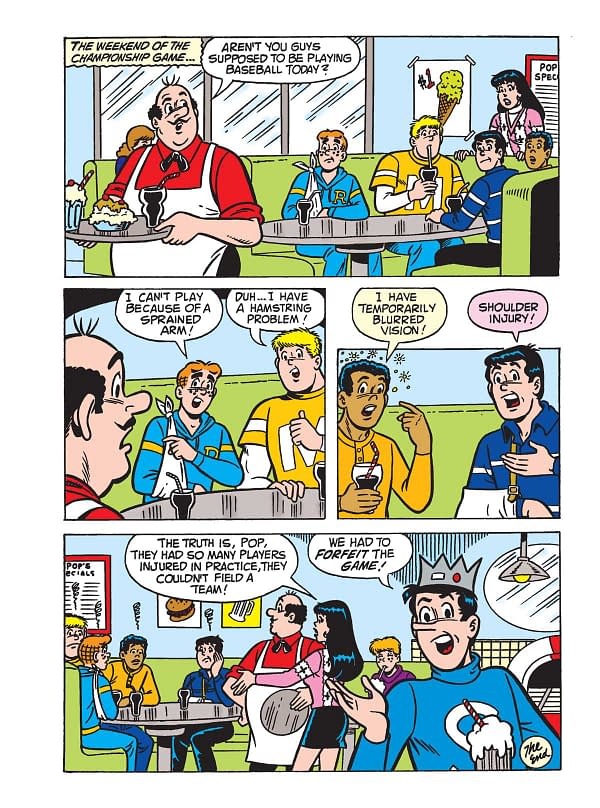 Interior preview page from Archie Jumbo Comics Digest #350