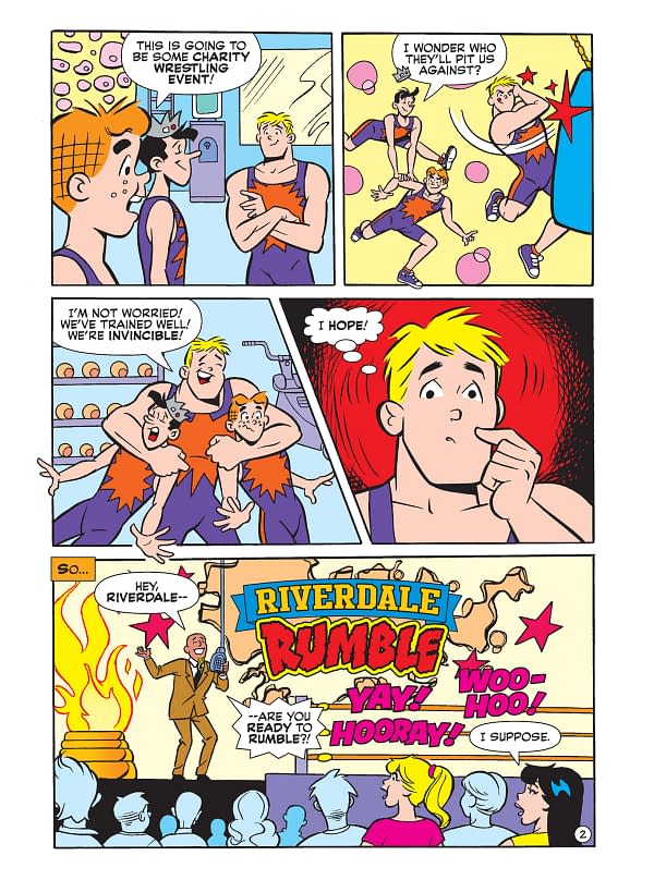 Interior preview page from World of Archie Jumbo Comics Digest #140
