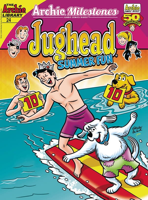 Cover image for Archie Milestones #24: Jughead Summer Splash